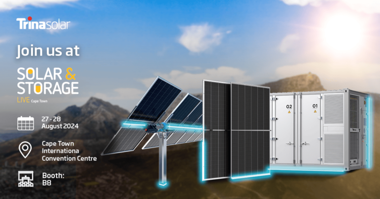 Trinasolar to Unveil Advanced Solar Panels and Energy Storage Solutions at Solar & Storage Live Cape Town