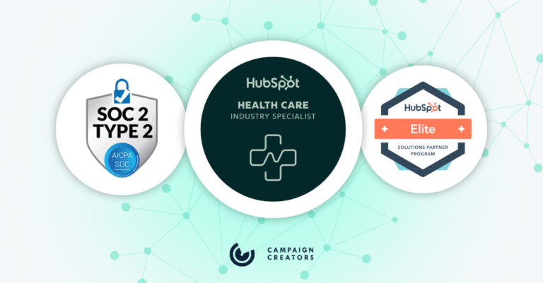 Campaign Creators Earns HubSpot’s Health Care Industry Accreditation