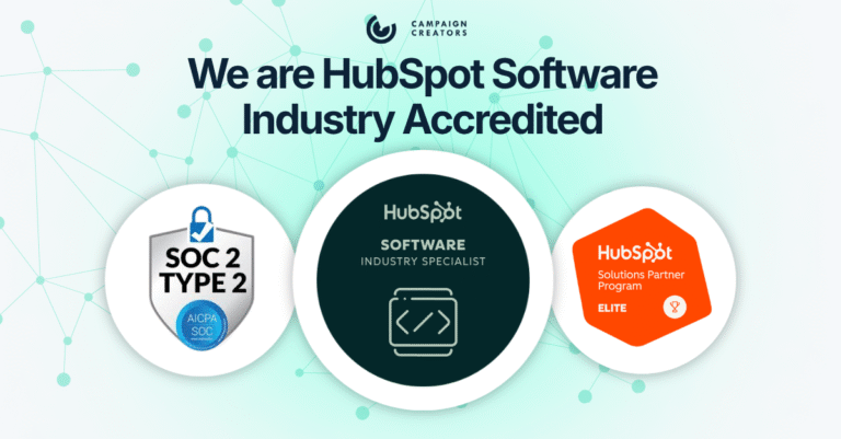 Campaign Creators Earns HubSpot’s Software Industry Accreditation
