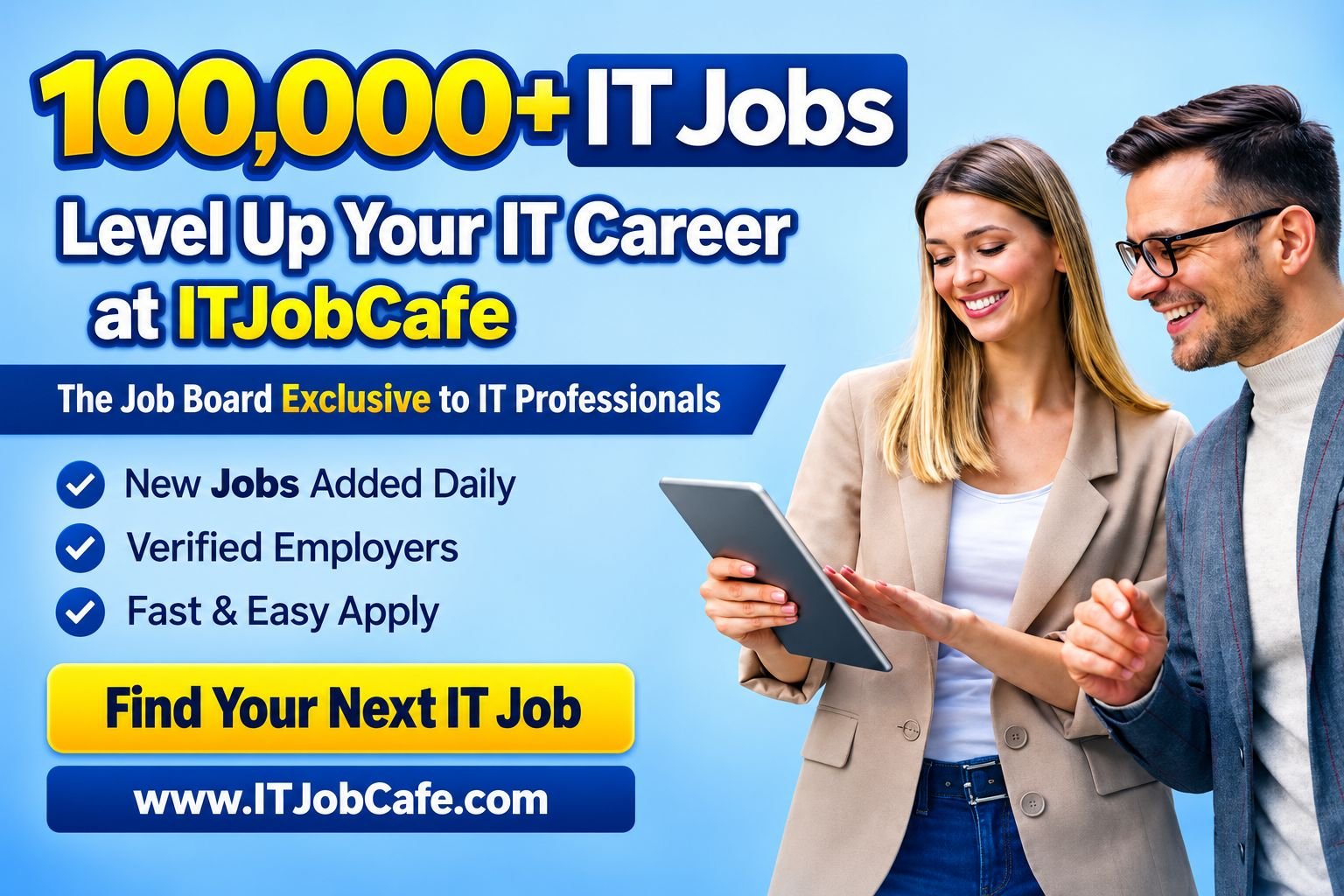 100,000 Direct IT Jobs everyday