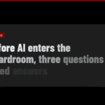 Before AI enters the boardroom, three questions need answers